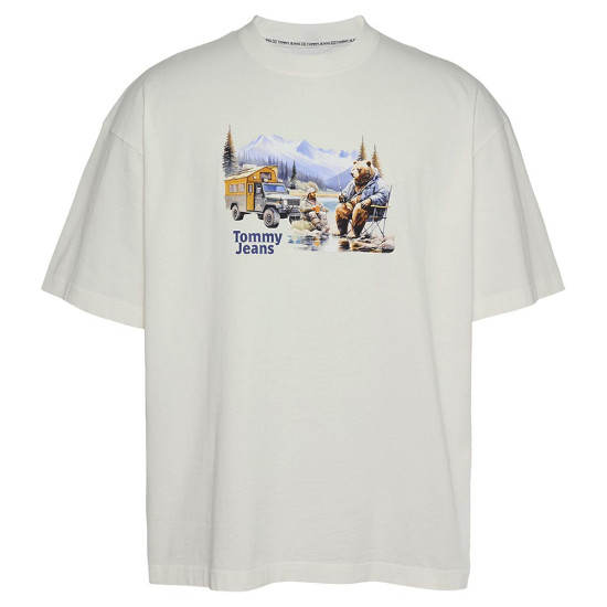 Tommy Hilfiger Ανδρική κοντομάνικη μπλούζα Camping Graphic Tee